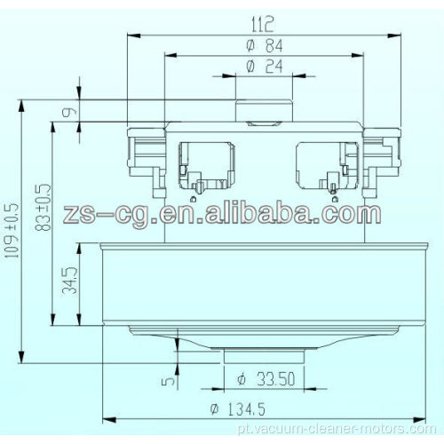 motor de aspirador de pó samsung AC Universal de alta qualidade